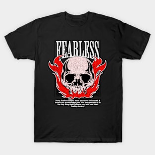 Fearless | T Shirt Design T-Shirt